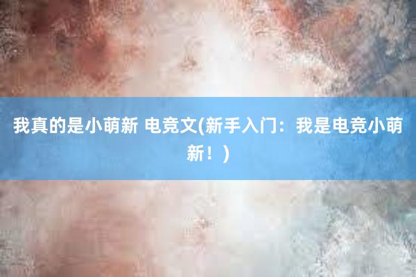 我真的是小萌新 电竞文(新手入门：我是电竞小萌新！)