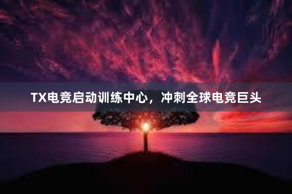 TX电竞启动训练中心，冲刺全球电竞巨头